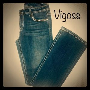 Vigoss Bootcut embellished jeans
